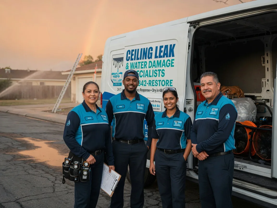 Ceiling Leak Cleanup company in Medora, ND