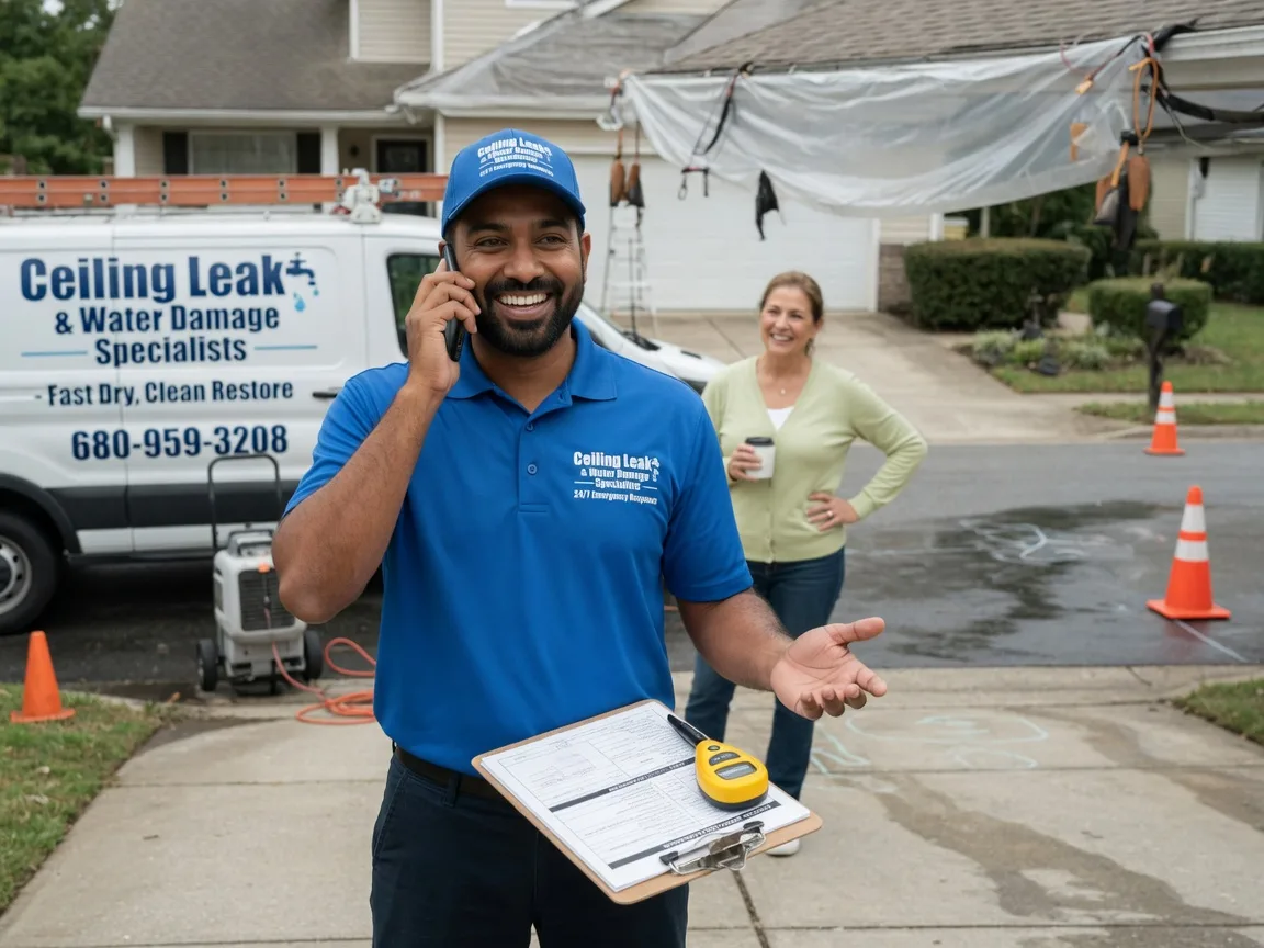 Ceiling Leak Cleanup Medora, ND FAQs